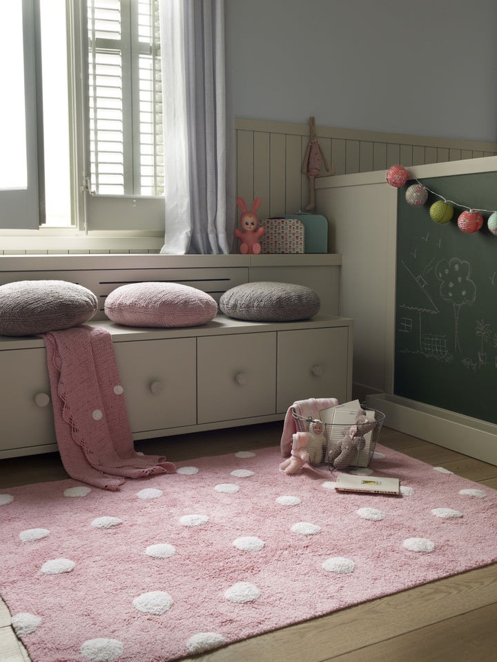 Big Dot Cushion in Pink design by Lorena Canals