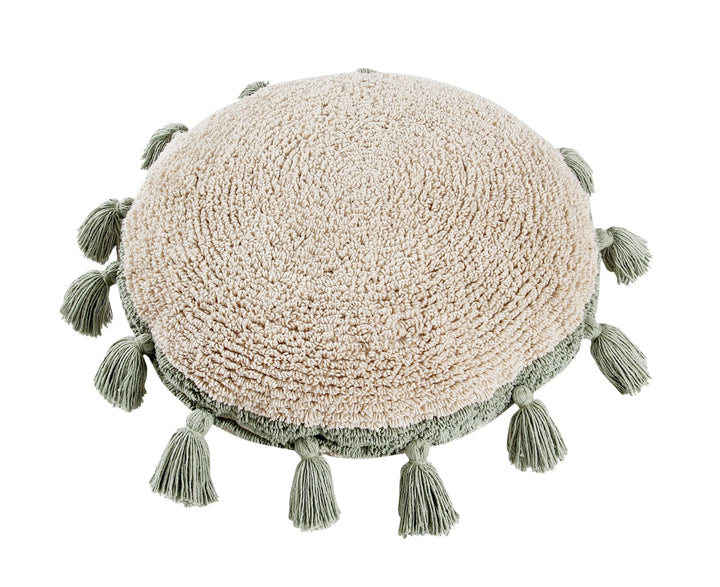 Circle Cushion in Green design by Lorena Canals