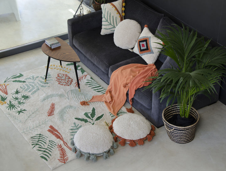 Circle Cushion in Green design by Lorena Canals