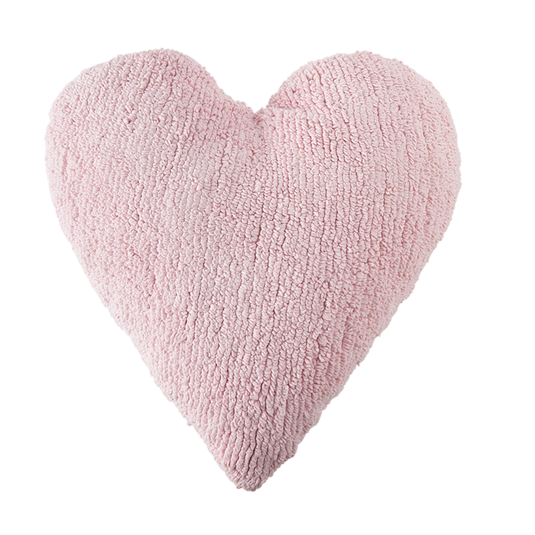 Heart Cushion in Pink