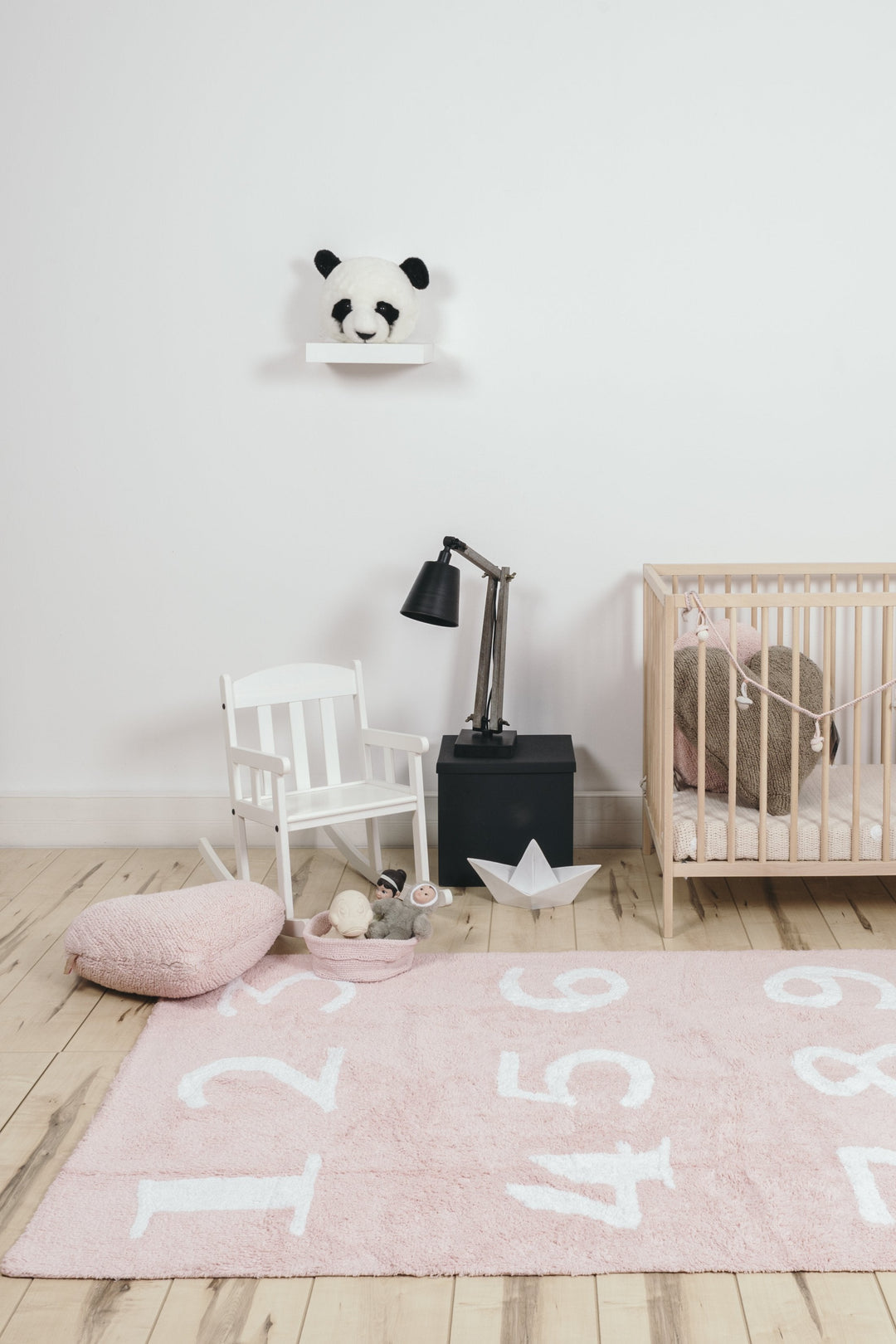 Heart Cushion in Pink