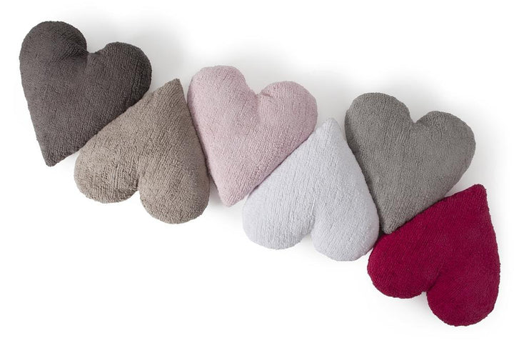 Heart Cushion in Pink