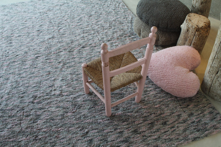 Heart Cushion in Pink