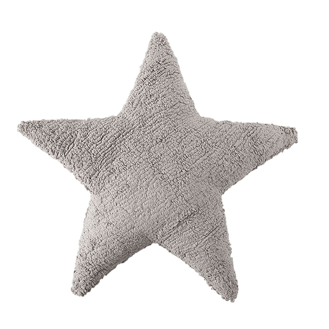 Star Cushion in Light Grey design by Lorena Canals