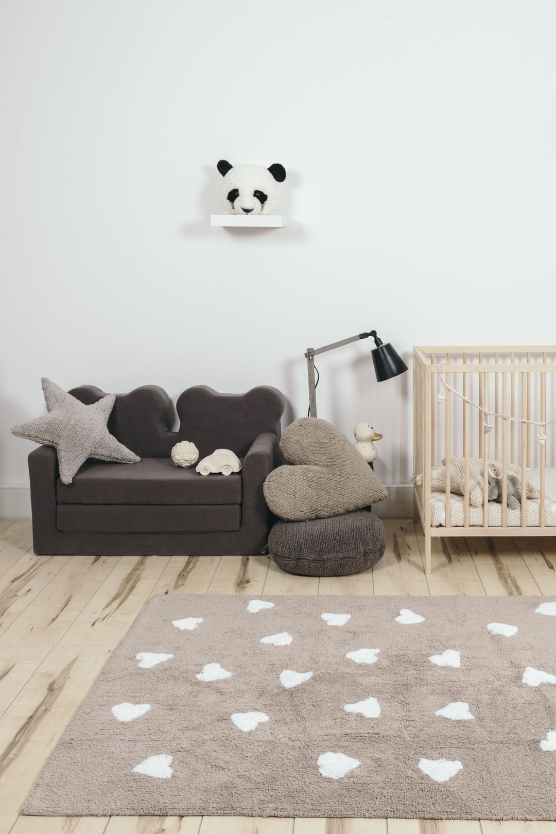 Star Cushion in Light Grey design by Lorena Canals
