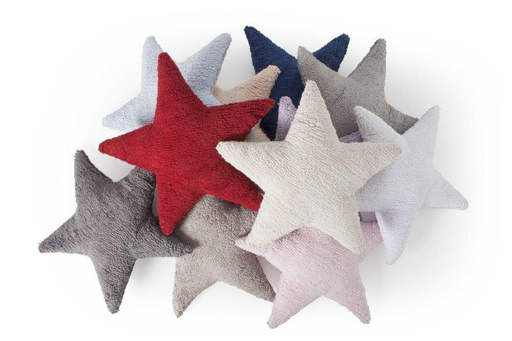 Star Cushion in Light Grey design by Lorena Canals