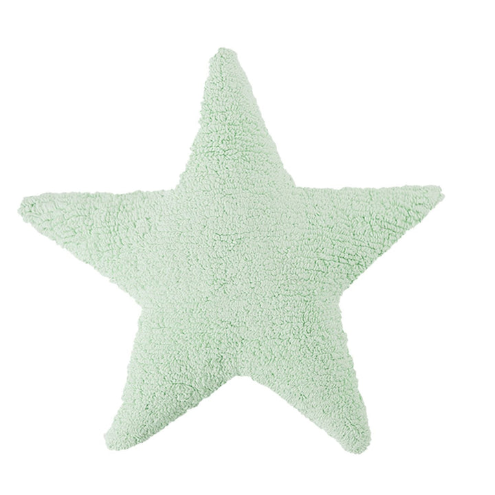 Star Cushion in Soft Mint design by Lorena Canals