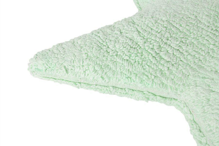 Star Cushion in Soft Mint design by Lorena Canals