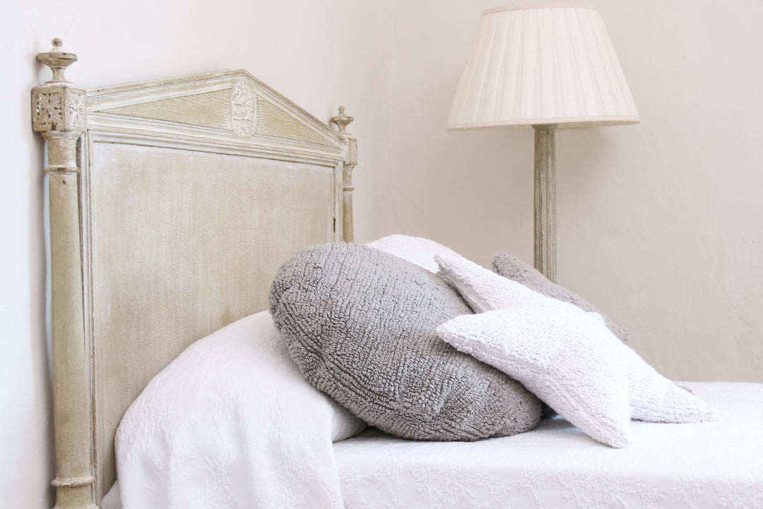 Star Cushion in White design by Lorena Canals