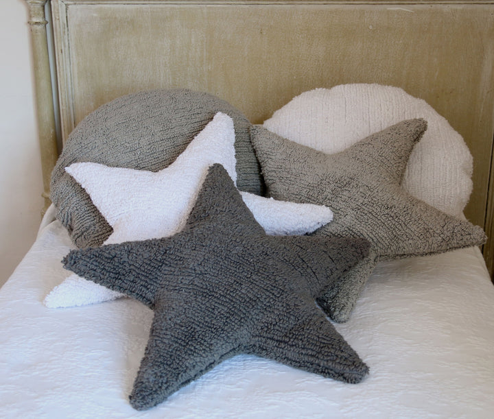 Star Cushion in White design by Lorena Canals