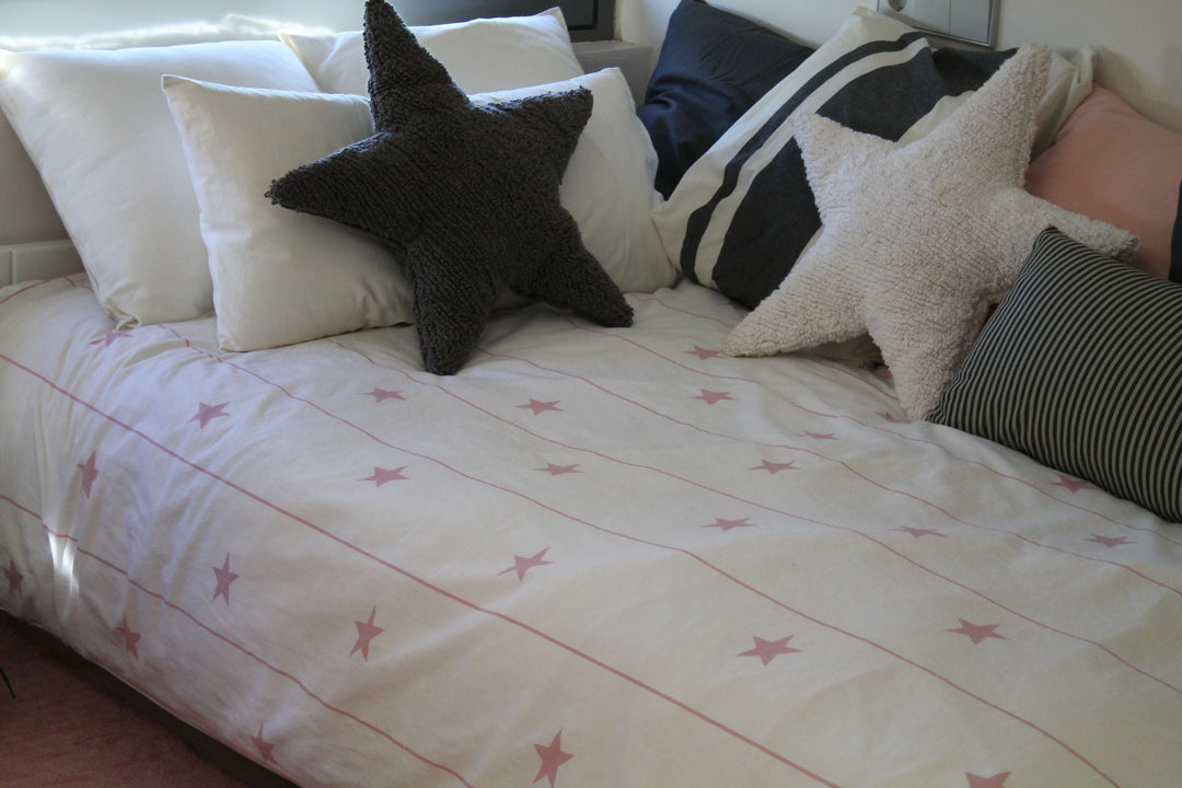Star Cushion in White design by Lorena Canals