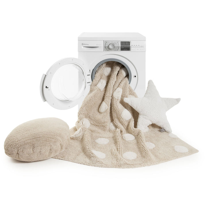 Star Cushion in White design by Lorena Canals