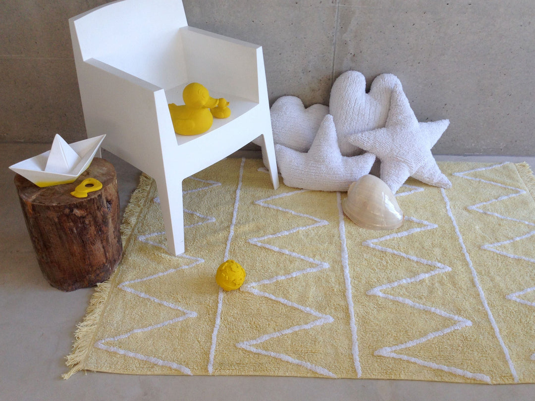 Star Cushion in White design by Lorena Canals