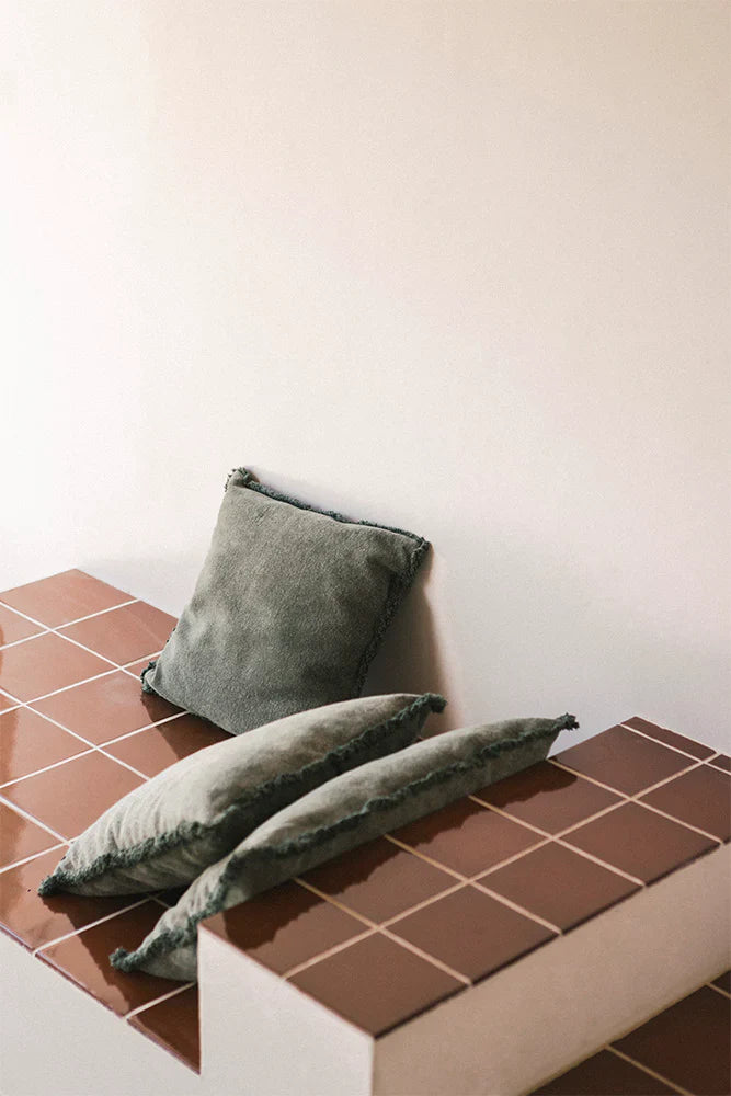 Stonewashed Cushion Lorena Canals Sc Sw Dgn R 16