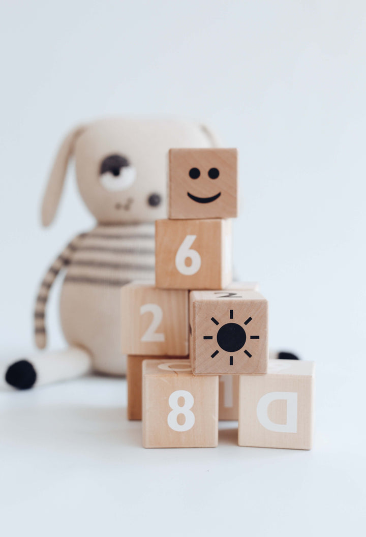Math Blocks In Various Colors 5