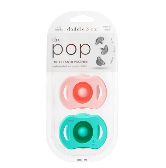 The Pop Make Me Blush In Teal Life Twin Pack By Doddle Co 1