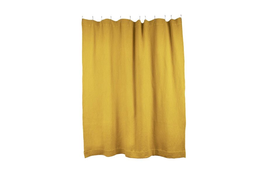 Simple Waffle Shower Curtain in Various Colors design by Hawkins New York