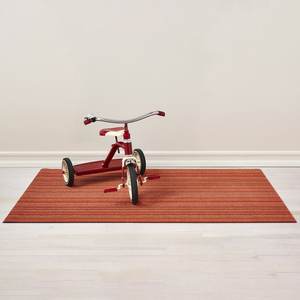 Skinny Stripe Orange Shag Chilewich Chw 200134 010 3