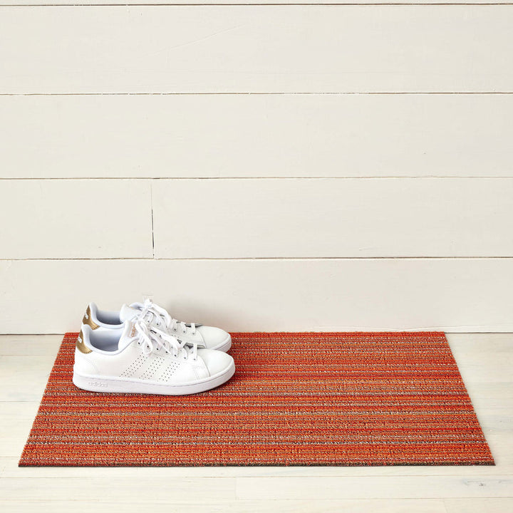 Skinny Stripe Orange Shag Chilewich Chw 200134 010 2