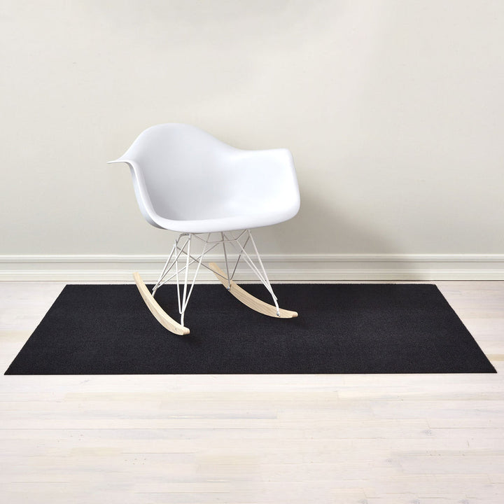 Solid Black Shag Chilewich Chw 200387 001 3