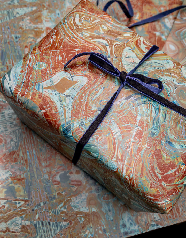 Marbling Wrapping Paper