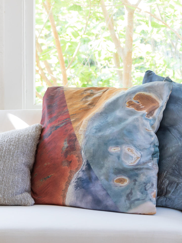 arial collage throw pillows 26