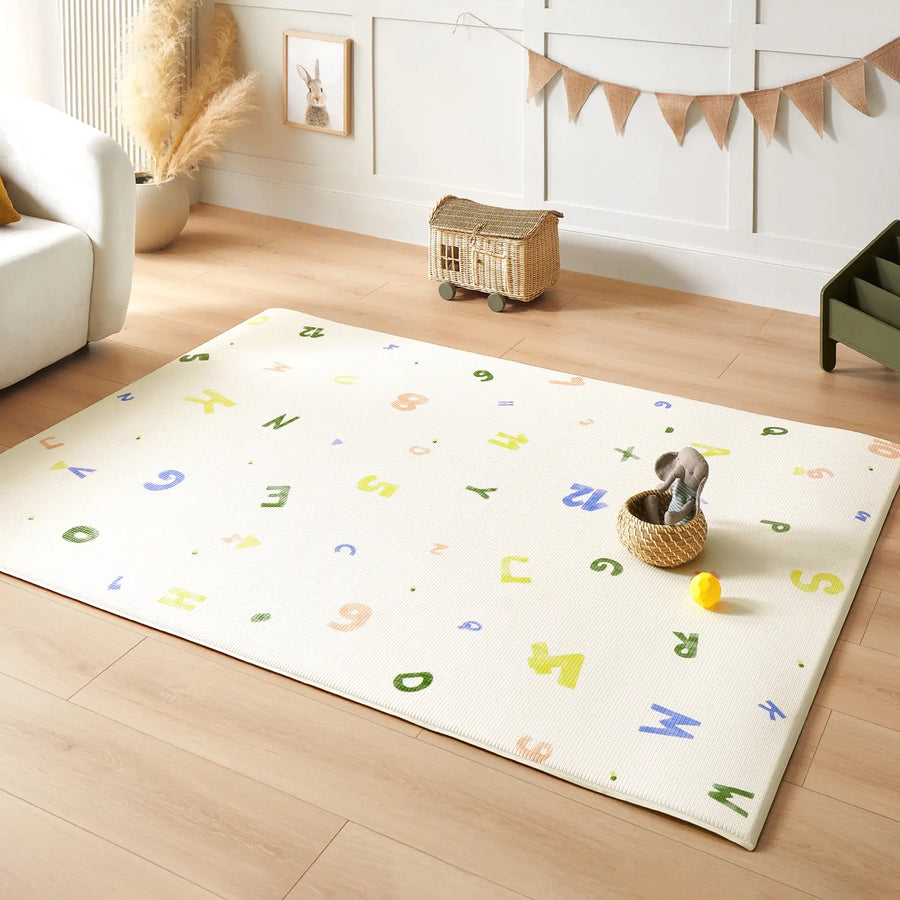 Tiny Land® Double Sided Baby Playmat Alphabet Adventure 1