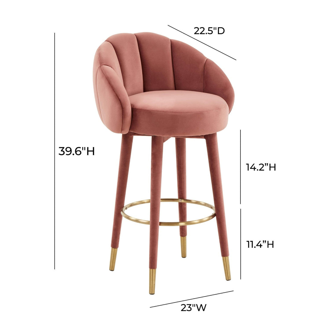 myla swivel bar stool by bd2 tov d68244 21