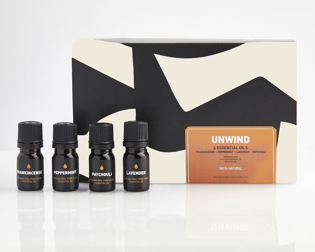 unwind essential oil gift set design by wayofwill 2