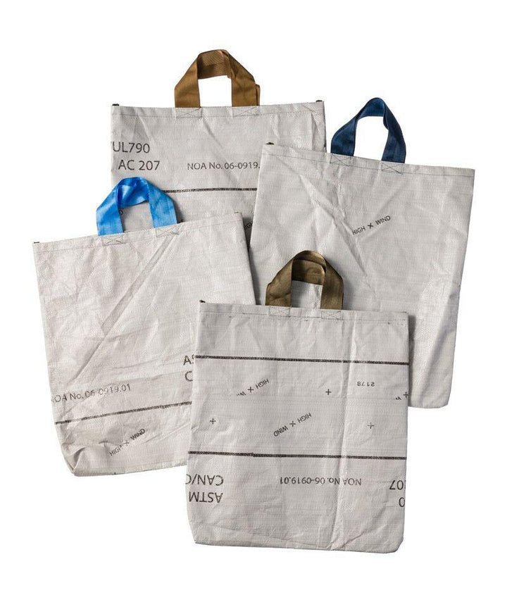 Recycled Tarp Tote Bag Large Design By Puebco 2