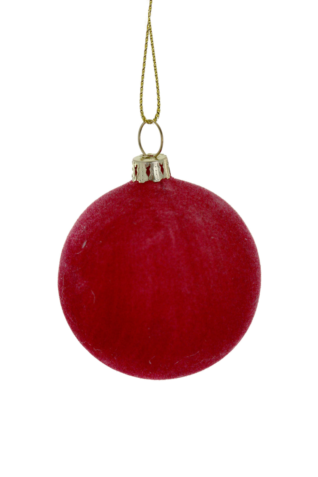 velvet ball holiday ornament in various colors 4