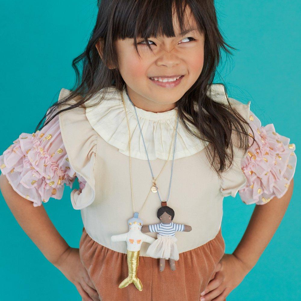 Ruby Doll Necklace By Meri Meri 3