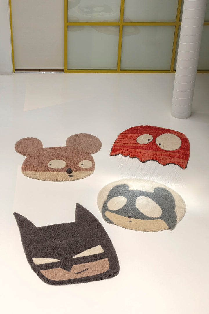 batboy woolable rug by lorena canals wo e batboy 14