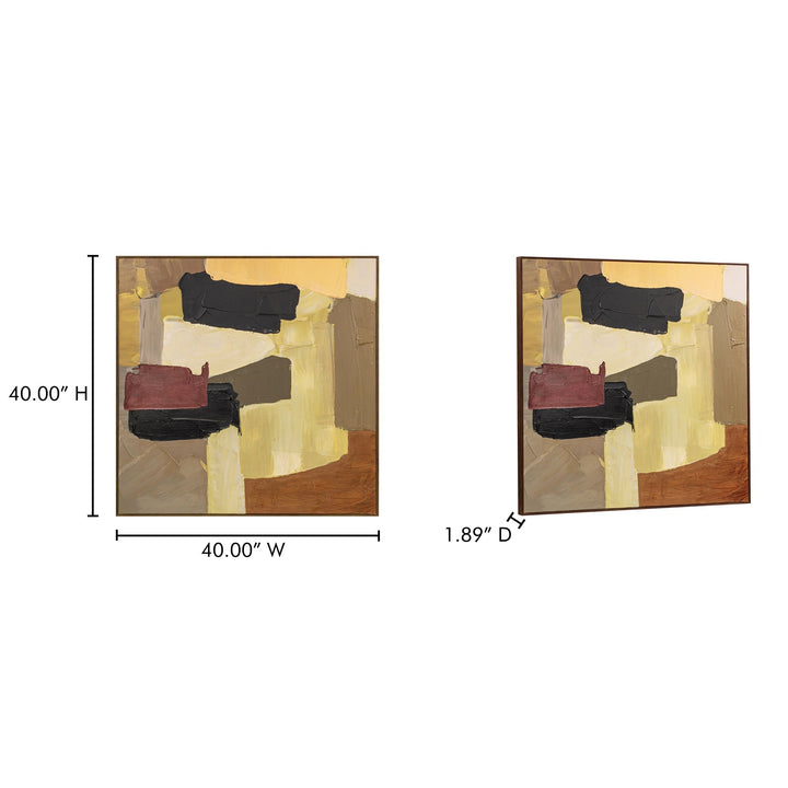 Studio Framed Painting Moes Home Collection Mhc Wp 1321 37 5