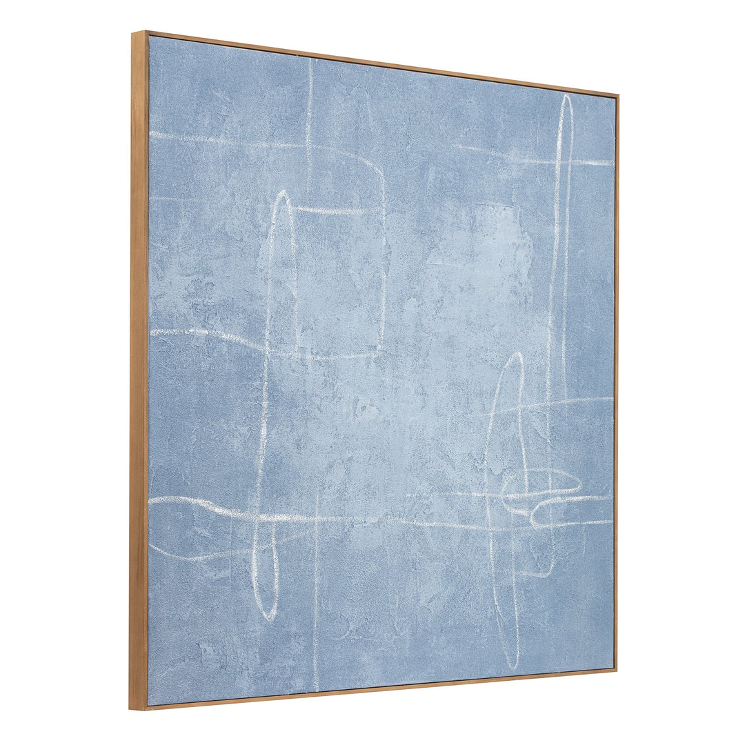 Notion Blue Framed Painting Moes Home Collection Mhc Wp 1335 37 2