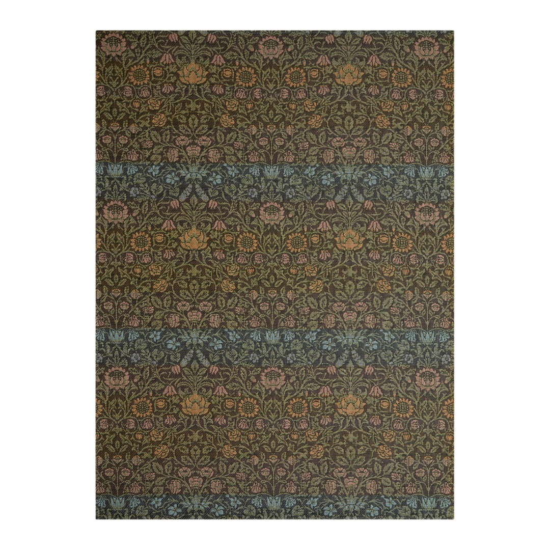 William Morris Dark Multi Rug Chilewich Chw 201212 001 1
