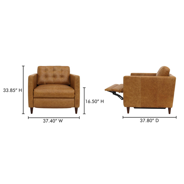 Bridgers Power Recliner Chair Moes Home Collection Mhc Xq 1010 40 13