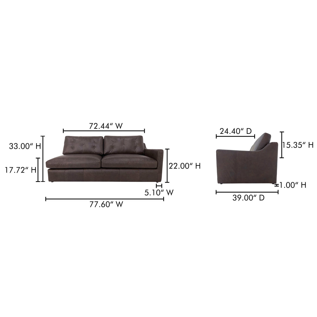 Thurlow Facing Sofa Moes Home Collection Mhc Xq 1016 20 10