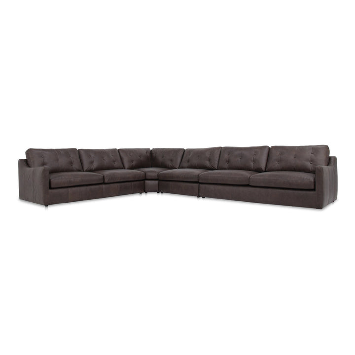 Thurlow 4 Piece Modular Sectional Moes Home Collection Mhc Xq 1018 20 1