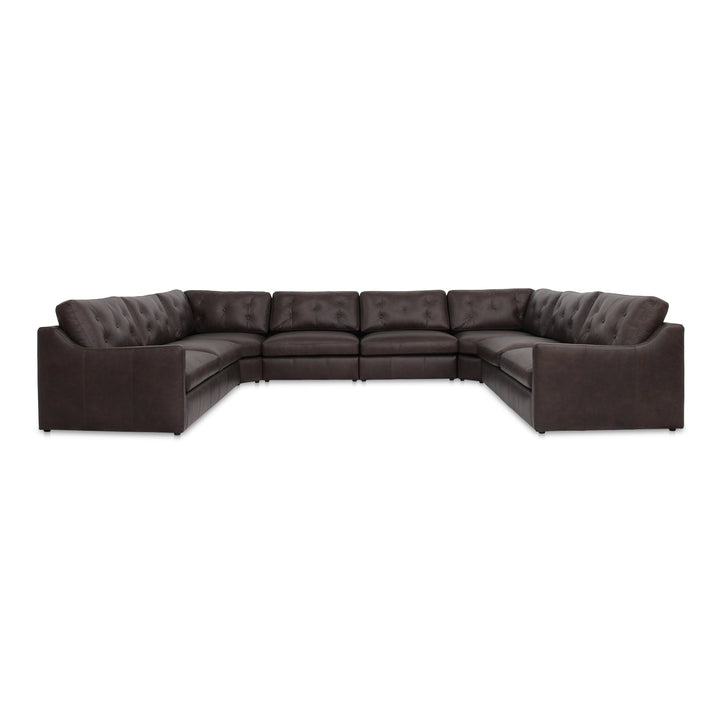 Thurlow U Shaped Modular Armless Sectional Moes Home Collection Mhc Xq 1022 20 2
