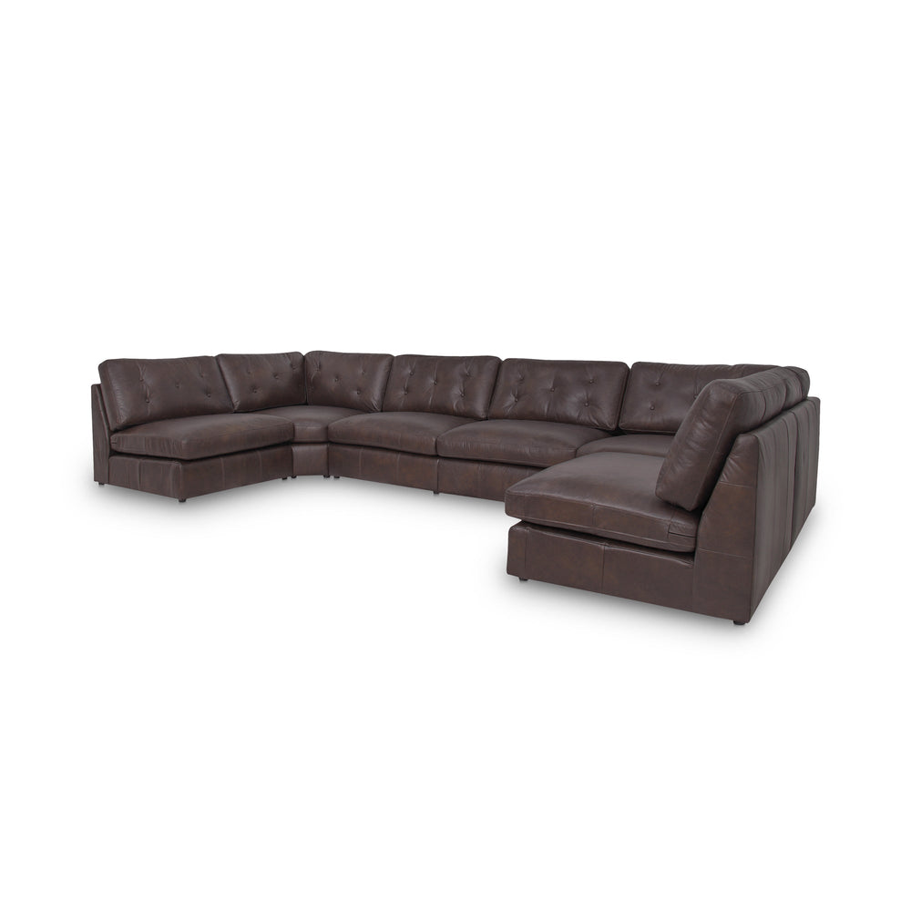 Thurlow U Shaped Modular Armless Sectional Moes Home Collection Mhc Xq 1022 20 10