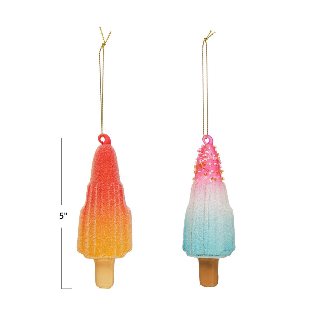 Hand Painted Popsicle Ornament 4