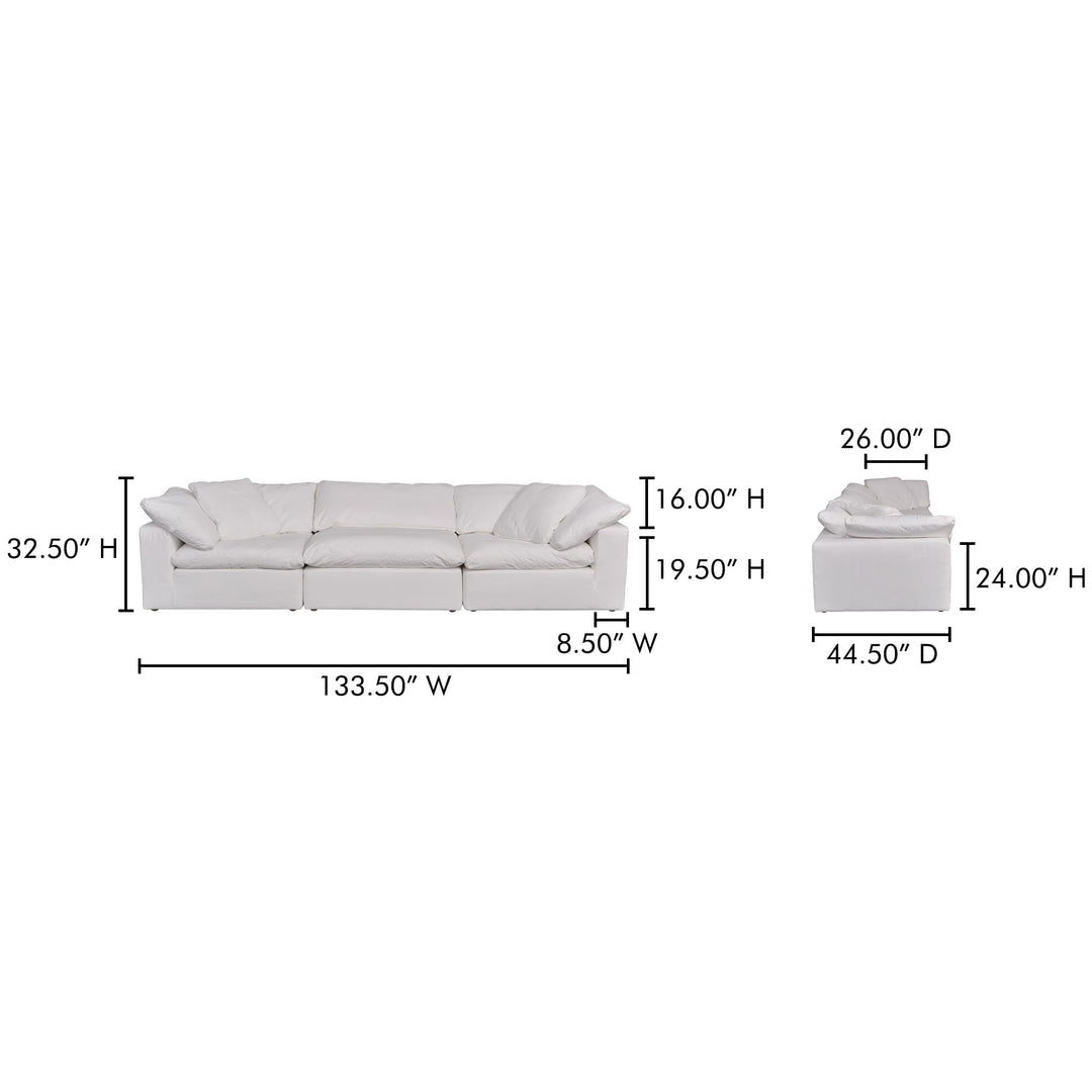 Clay Modular Sofa Moes Home Collection Mhc Yj 1026 49 26