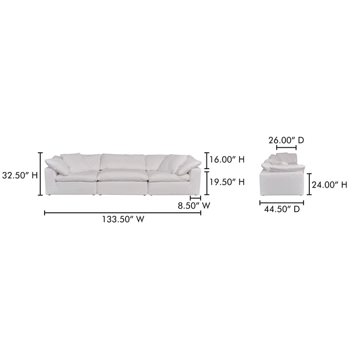 Clay Modular Sofa Moes Home Collection Mhc Yj 1026 49 26