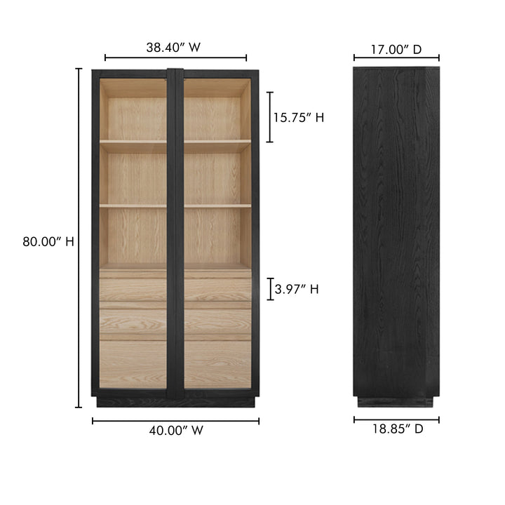 Charlotte Tall Cabinet Moes Home Collection Mhc Yr 1021 37 15