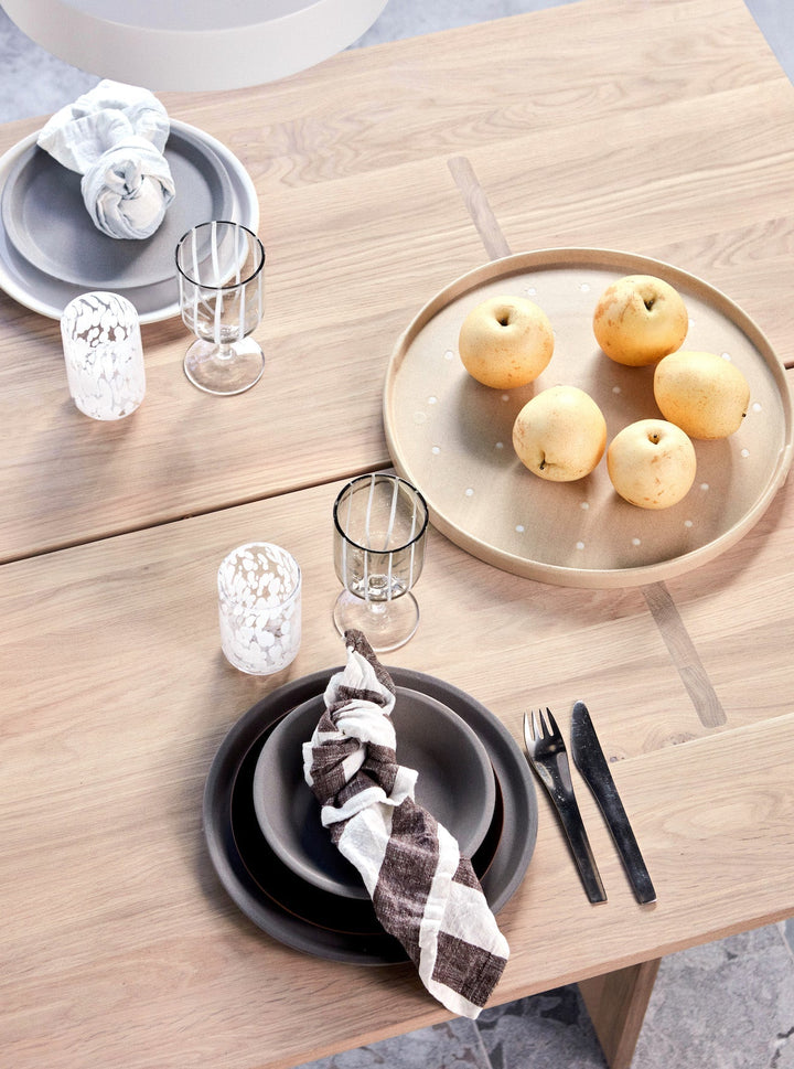 yuka lunch plate set of 2 in dark terracotta 3