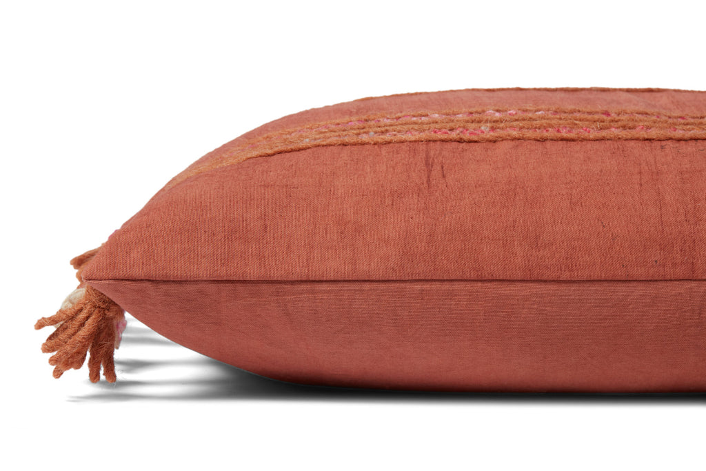 Handcrafted Rust Pillow Alternate Image 1