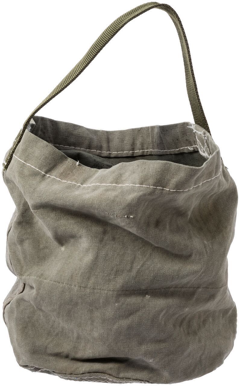 Vintage Tent Fabric Round Bag Design By Puebco 1