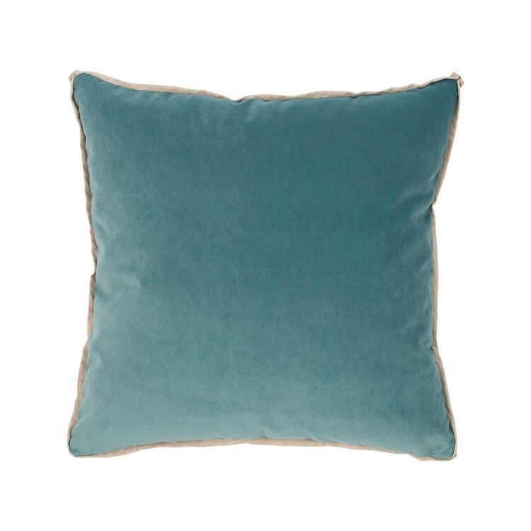 Banks Pillow in Turquoise design by Moss Studio