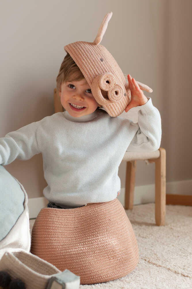 Basket Peggy The Pig Lorena Canals Bsk Peggy 5